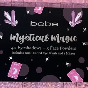 Bebe Mystical Magic Eyeshadow Palette plus face powder